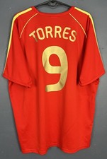 CAMISETA FUTBOL TORRES HOMBRE NACIONAL ESPAÑA 2008/2009 GANADOR TALLA XL