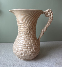 VINTAGE ART DECO ARTHUR WOOD POTTERY JUG PITCHER VASE GARDEN WALL CERAMIC 1930s