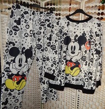 Micky Maus Jacke oder Hose*SCHWARZ-WEISS*Oversize*LAGENLOOk*Gr.46bis50*by LaBASS