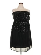Lane Bryant Women Black Cocktail Dress 18 Plus
