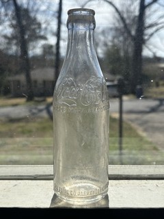 Bottiglia laterale dritta "NEAR MINT" Coca Coca ERRORE Alexander City Alabama Ala Al