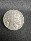 Hobo Nickel hand carved original Buffalo Nickel 1930