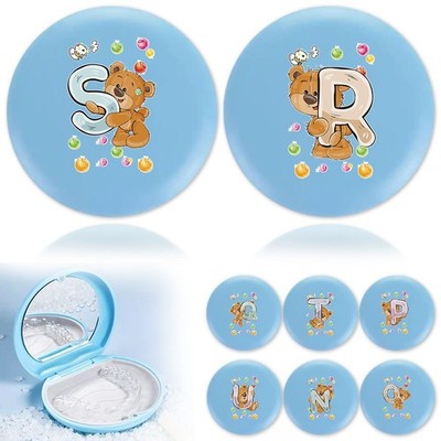 UK Teeth Storage Box Kieferorthopädische Retainer Zahnspange Aufbewahrung Zahnbehälter Etui