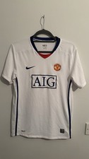 Vintage Nike Manchester United Away Shirt from 2008-2009 Retro Size XL Youth