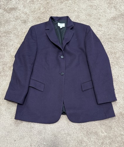 Loro Piana, Vintage Loro Piana Camel Haor Blazer Womens Size 12 Purple USA Made