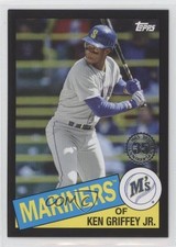 2020 Update 1985 Topps Baseball Black 33/299 Ken Griffey Jr #85TB-41 HOF 0e1b