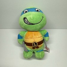 Ty TMNT Teenage Mutant Ninja Turtles Leonardo Stuffed Plush Toy 2016 Viacom Nick