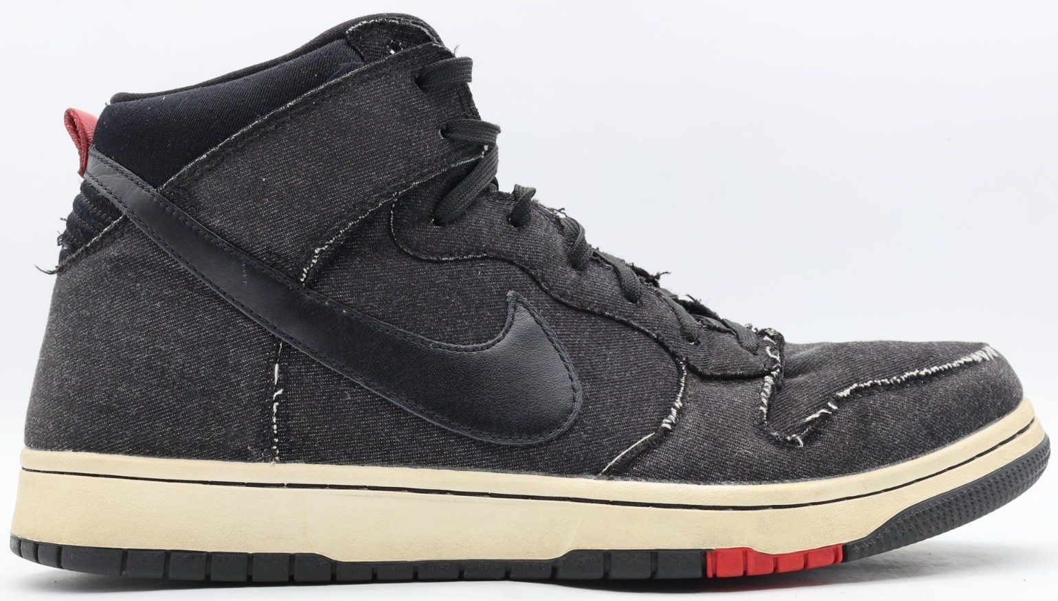 Nike Dunk CMFT High Black Denim for Sale | Authenticity Guaranteed