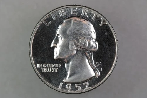 1952 Washington Quarters Gem+ Proof, mostly CAM. Offering combined shipping.