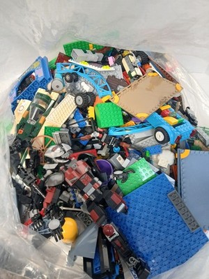 Lego Bulk Lot 8 lb Loose Bricks Parts Pieces Genuine Lego Mixed Lot #373