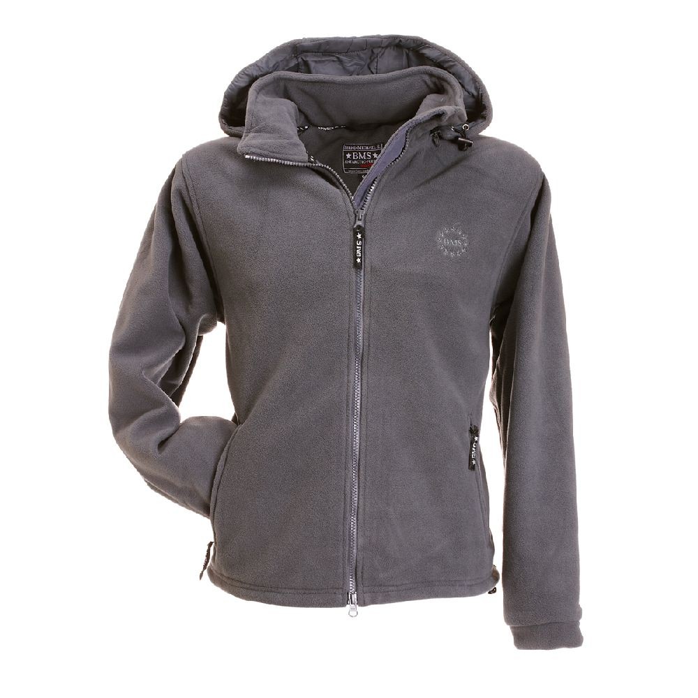 BMS Kapuzen-Jacke Grau