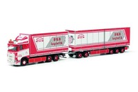 Herpa Lkw Scania Cs 20 Nd Schwedencombi-Khz Daniel Karlsson 317535