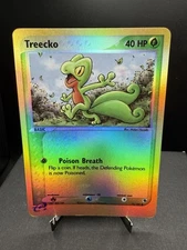 Pokemon TCG EX Ruby & Sapphire Treecko 75/109 Reverse Holo E Reader LP!