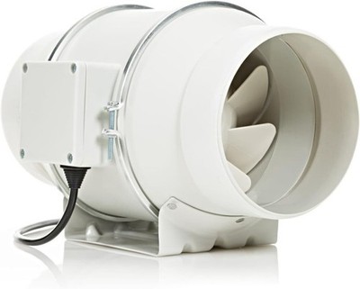 Rohrlüfter Rohrventilator-Abluft Lüfter Rohreinschub Ventilator Leise Ø100mm