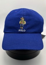 Polo Ralph Lauren Kids Bear Cap Blue Adjustable One Size New With Tags