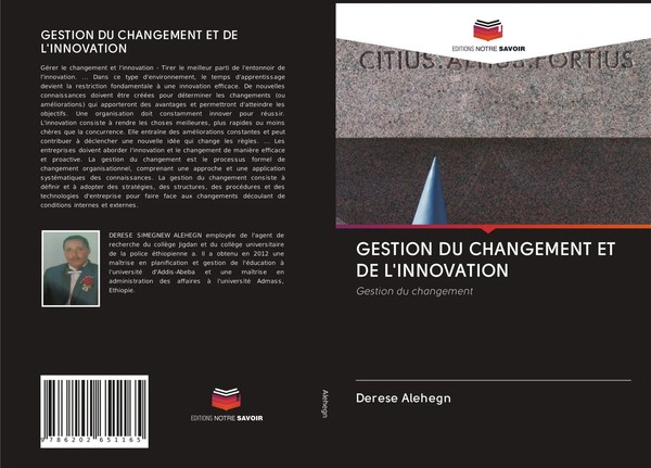 Derese Alehegn | Gestion Du Changement Et De L'innovation | Taschenbuch (2020)-image