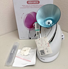 EZBASICS Facial Steamer Bundled with Aromatherapy Pads New Open Box