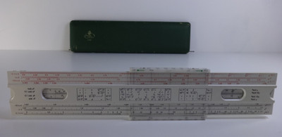 Slide Rule Original Castell 2/84 Mathema AW FABER Collectors Museum Piece Maths