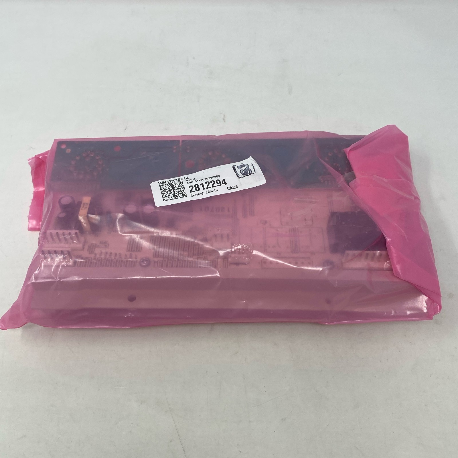 GE WH12X10614 Washer Electronic Control Board, Green PCB