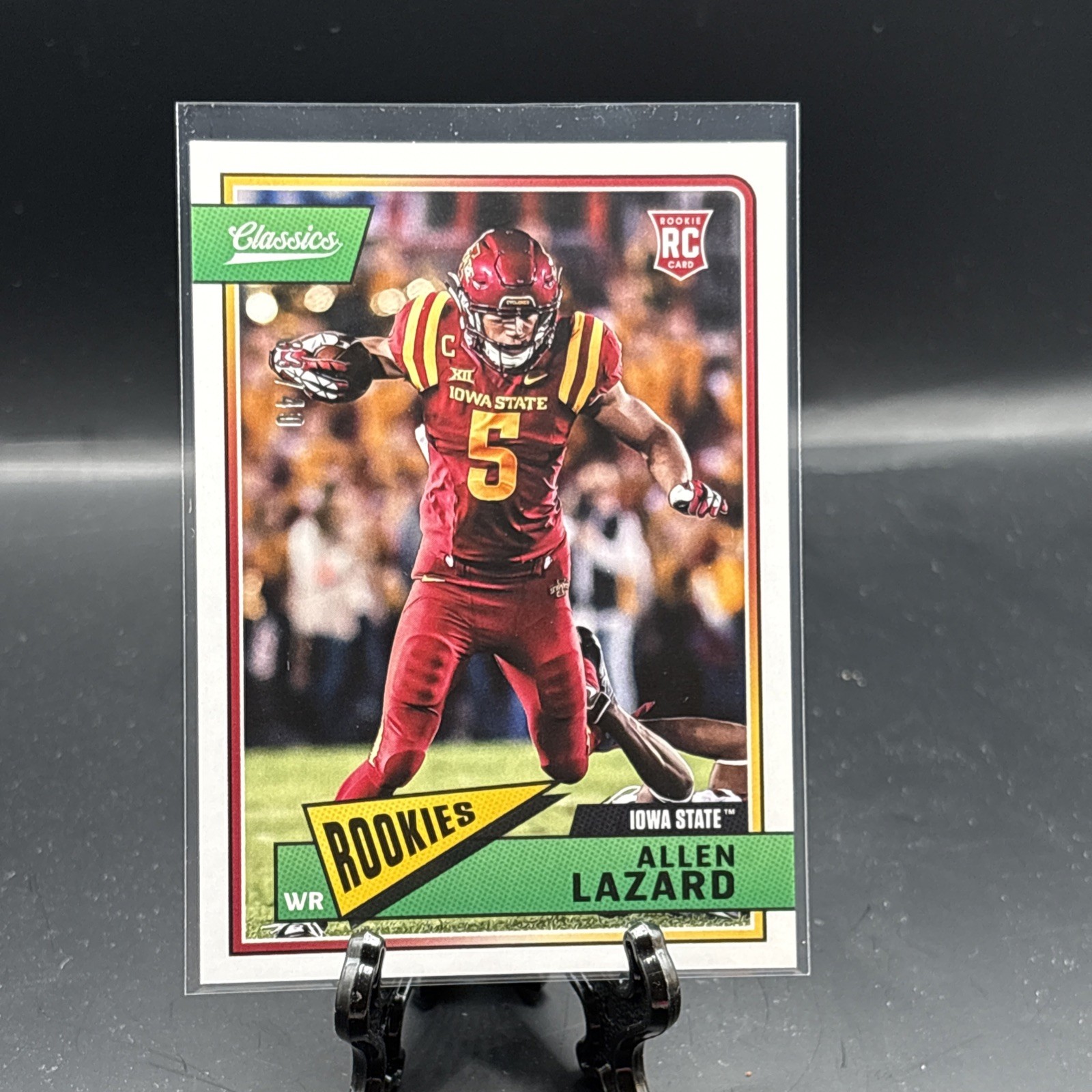 Allen Lazard Panini Classics #260 Green Back