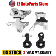 4PCS Engine Motor & Auto Trans Mount Set For 2017-2022 HondaHonda Accord 1.5L 