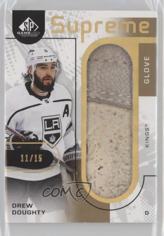2022 23 Upper Deck SP Jeu Occasion Supreme Gloves /15 Drew Doughty #SP DD