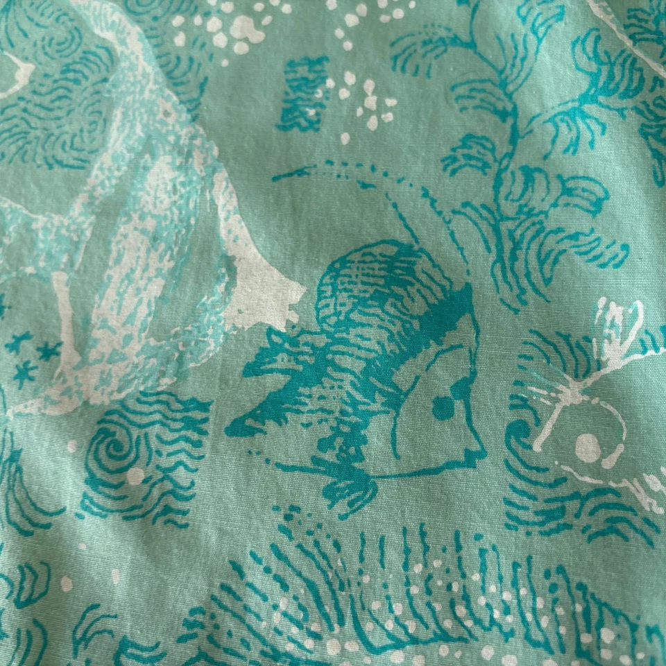 Tela con huellas de manos Key West de Zuzeck, Sea Angels 3,25 yardas Foto 2 de 3