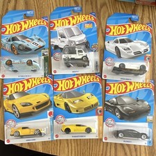Hot Wheels 1:64 Diecast 6-Car Lot Ryu's Rides '67 GT40 Mk.IV Bugatti EB110