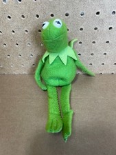 Vintage KERMIT THE FROG Fisher Price Toys Plush Beanbag Doll