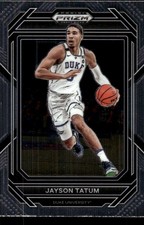 Jayson Tatum 2023 Panini Prizm Draft Picks #51 Duke Blue Devils NBA READ