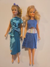 Lot Of 2 Vintage 1965 Tammy Misty Samantha Dolls M12 W12-3 Ideal Toy Corp