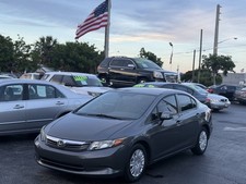 2012 Honda Civic LX 4dr Sedan 5A