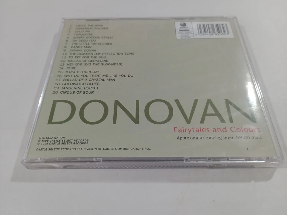 Fairytales and Colours / Donovan Cd Music Album Rare Cd10 - Image 4 of 4