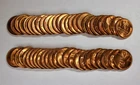 1949 Lincoln Wheat Cent – Gem Red BU Brilliant Uncirculated Roll!