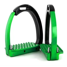 Aluminum Horse Safety Stirrup Irons Quick Release Equestrian Riding Stirrups