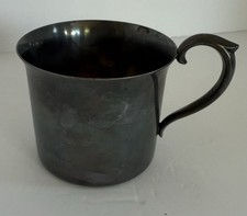 Reed and Barton Silver-plate Baby / Child Cup 865 Marked W/ Original Sticker