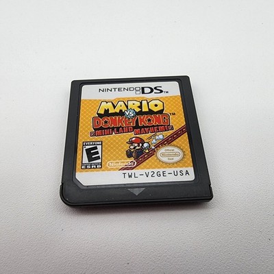 Mario vs Donkey Kong Mini-Land Mayhem Nintendo DS Video Game
