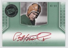 2011 Legends Saturday Signatures Emerald Red Ink 40/99 Paul Hornung Auto HOF 0b0