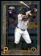 2025 Topps Chrome Update #USC35 Ronny Simon RC Pittsburgh Pirates 54146