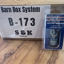 Dog Tag Key Chain Necklace Engrave-Able Military Us Air Force Seal
