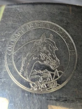 Vintage Colorado Arabian Horse Club Silver Plated Goblet Cup CAHC Equestrian 