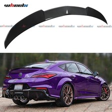 For 2023-2026 Acura Integra V Style Duckbill Rear Trunk Spoiler Wing Carbon Look For 2023-2026 Acura Integra V Style Duckbill Rear Trunk Spoiler Wing Carbon Look