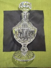 Marquis by Waterford Crystal Vintage Perfume Bottle and Stopper 6.5