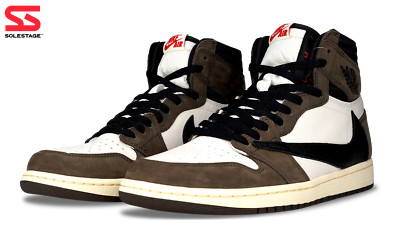 Nike Jordan 1 Retro High x Travis Scott Sail Mocha (CD4487