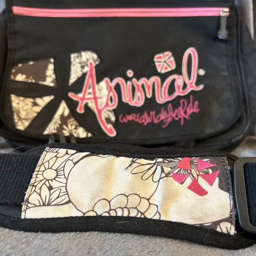 Animal Laptop Shoulder Crossover Bag With Shoulder Strap Front/Internal Pockets - Picture 4 of 10