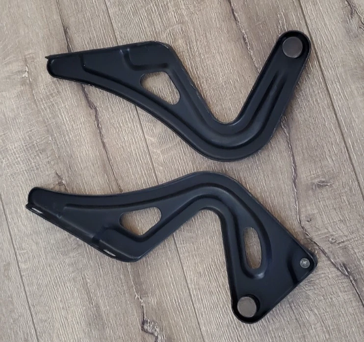 Bisagras tapa cubierta Porsche 911 912 91151203500 91151203600 1965-1985 trasero Foto 4 de 4