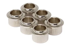 GOTOH 9.2mm Fender Conversion Bushings Set of 6 Nickel