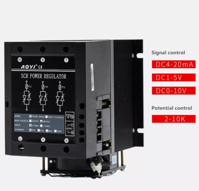120A three-phase thyristor SCR phase shift power regulator PRSCR-120LA
