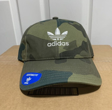 adidas Men's Originals Icon Precurve Snapback Cap Adjustable Fit Hat OSFM NEW