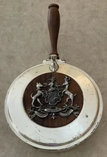 Vintage Antique Butler Ash Pan Hinged Lid Crumb Catcher Italy